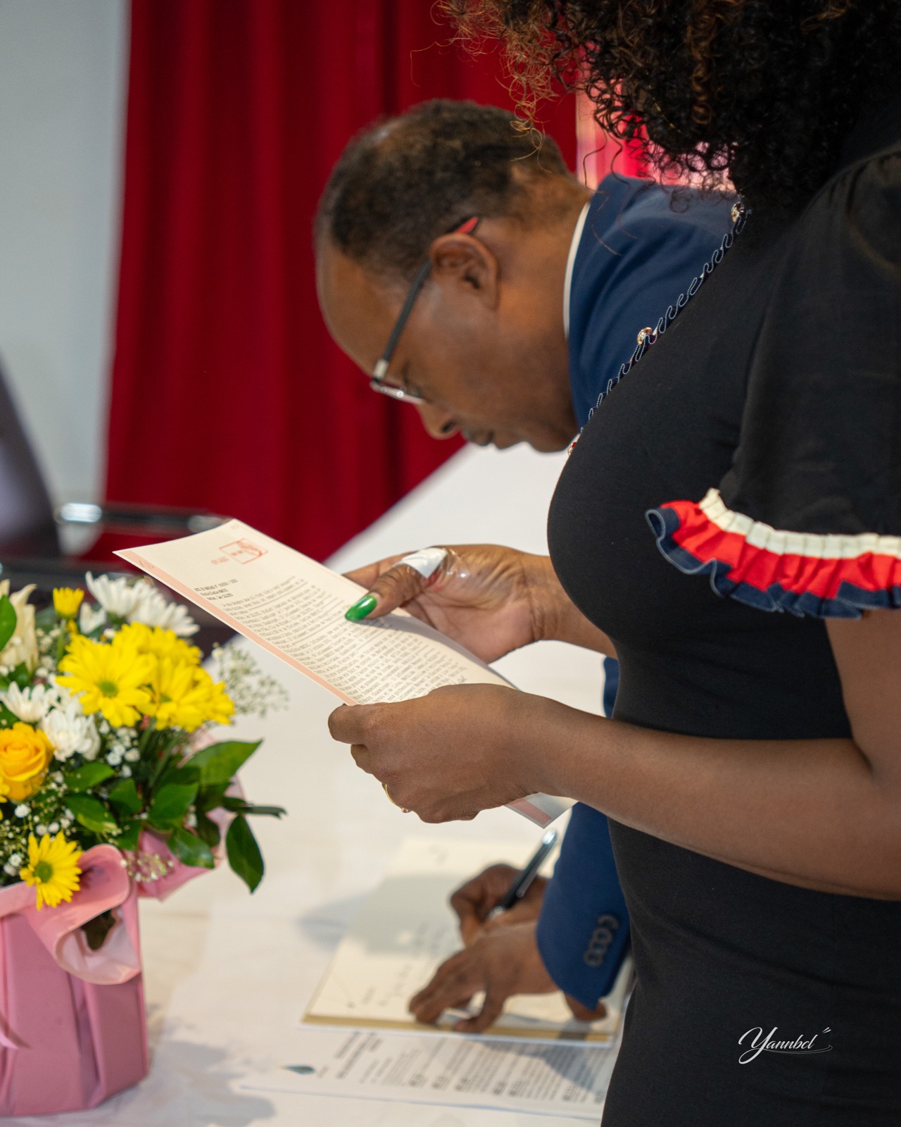 Avant la cérémonie du mariage N&N à Petit-Bourg — photographie 7