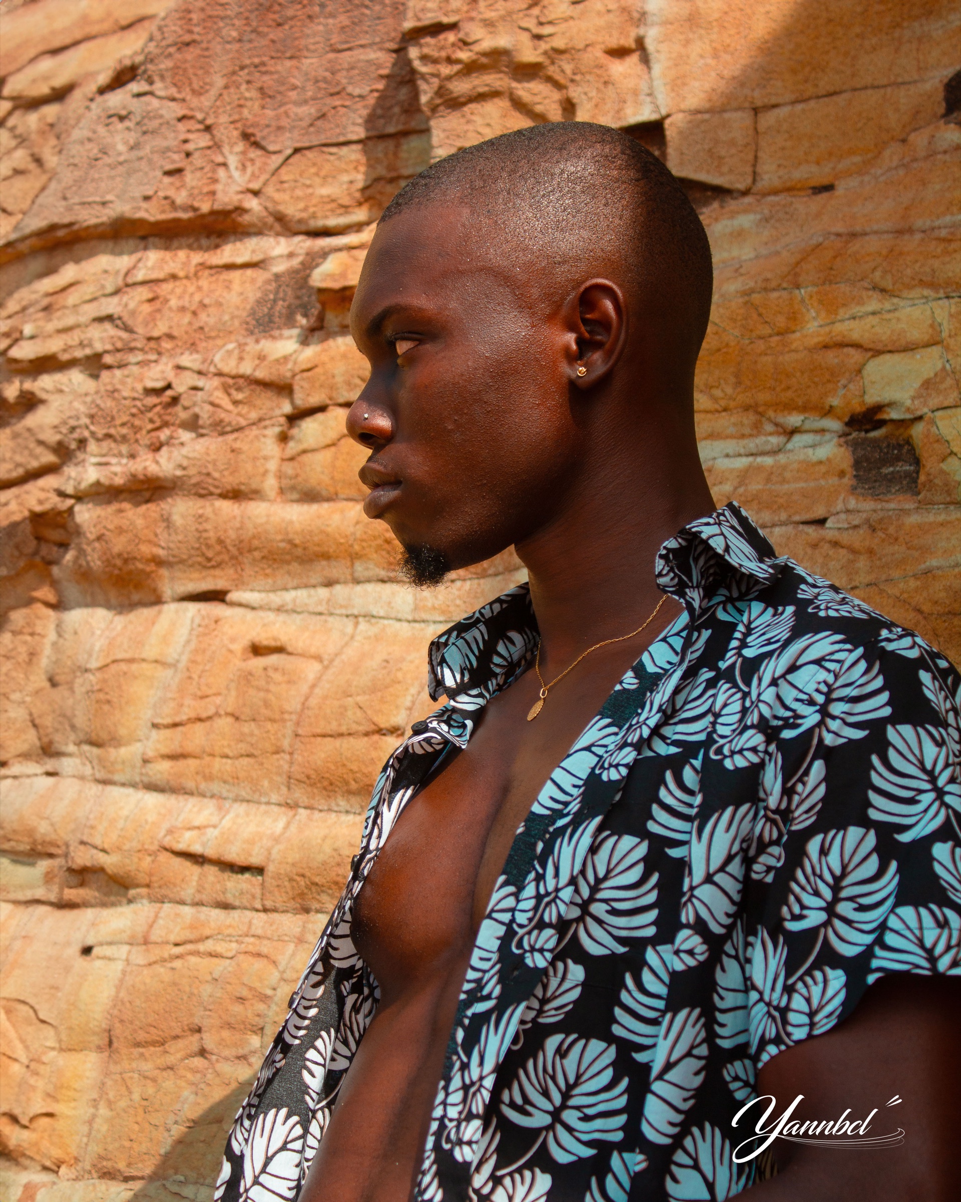 Portrait de Tony.Joe pour la série falaises de tillet — photographie 3