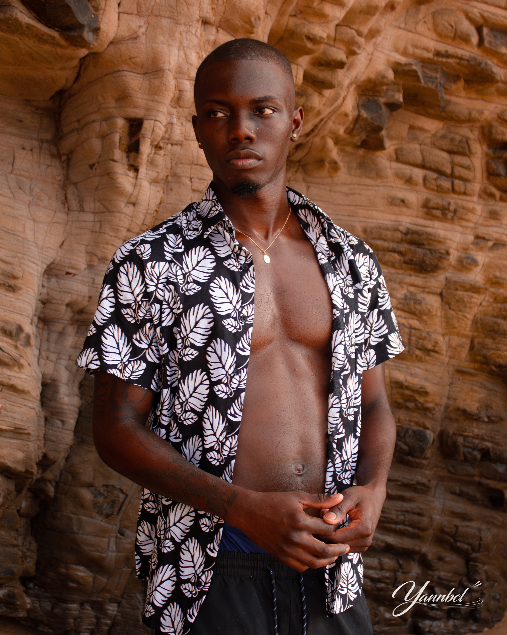 Portrait de Tony.Joe pour la série falaises de tillet — photographie 5
