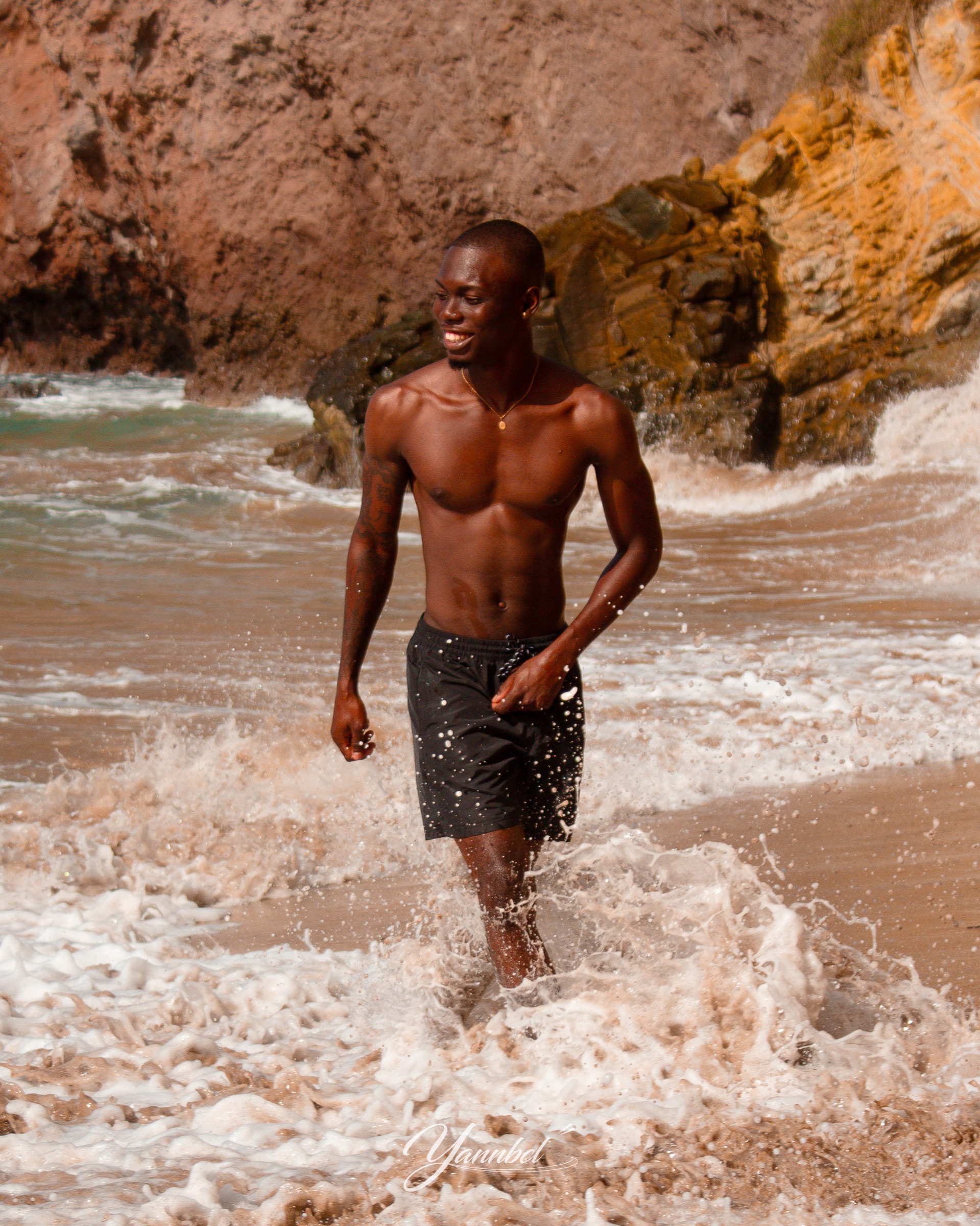 Portrait de Tony.Joe pour la série dans les vagues — photographie 3