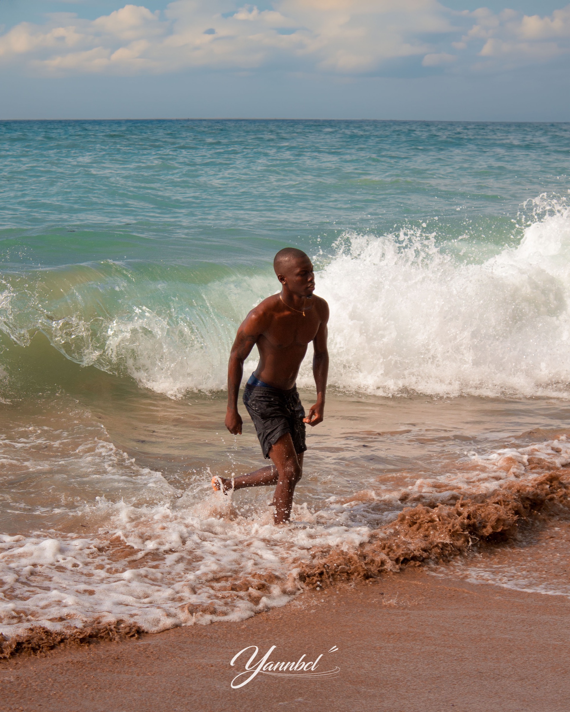 Portrait de Tony.Joe pour la série dans les vagues — photographie 6