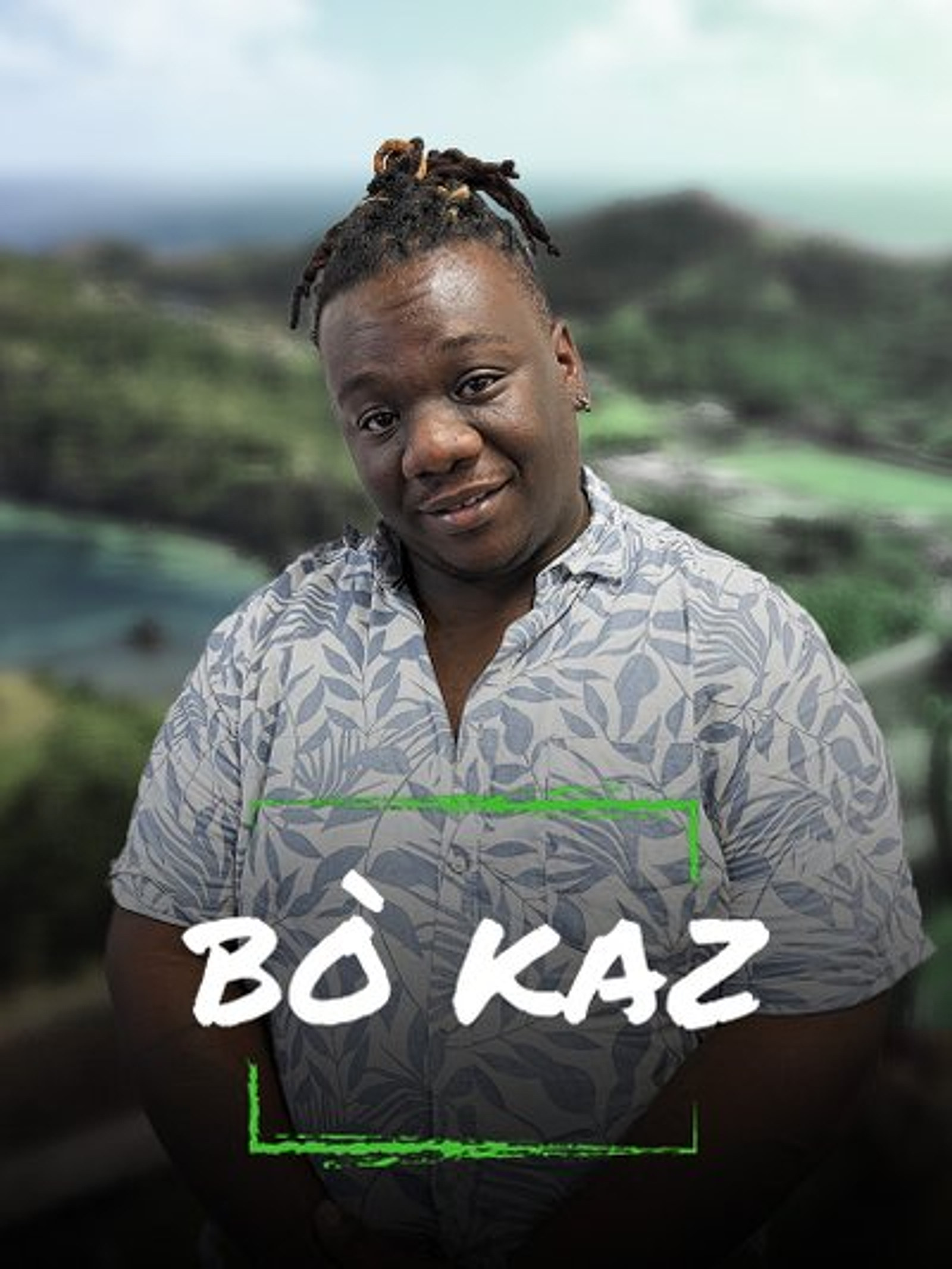 Affiche de l’émission Bò Kaz présentée par Ayma